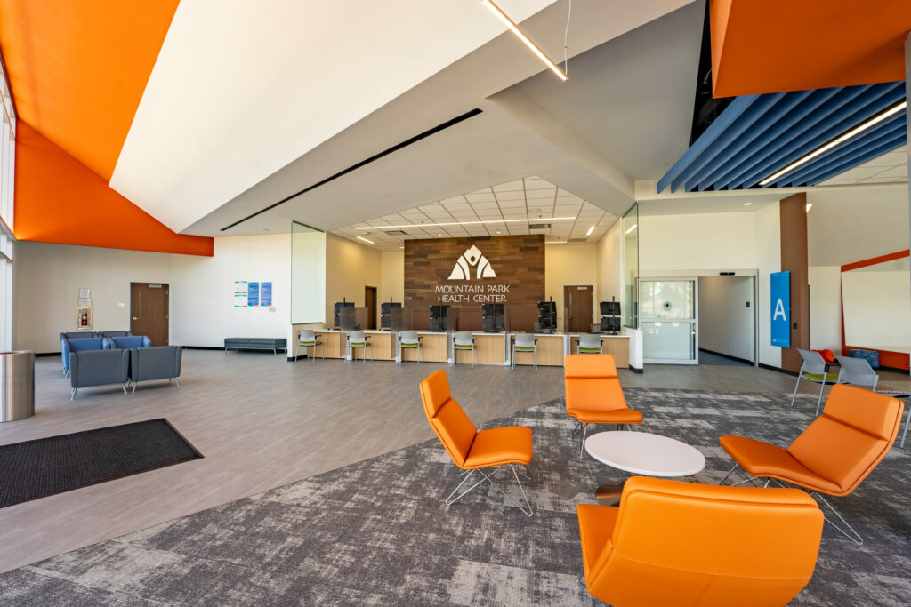 clinic interior front lobby