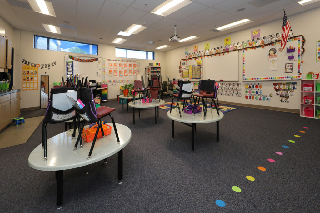 classroom inside