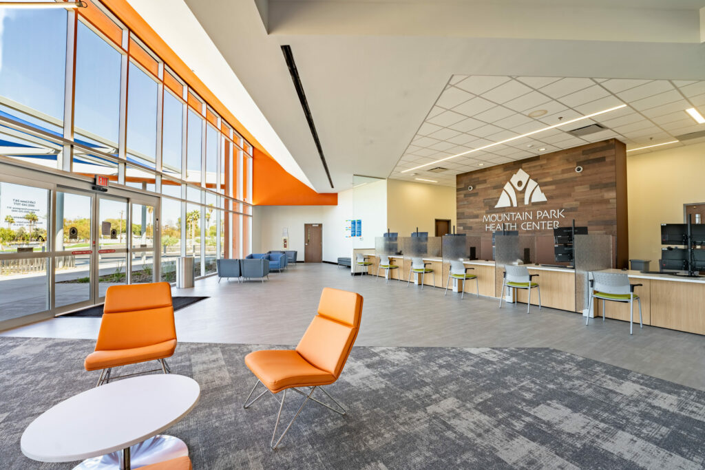 clinic interior front lobby