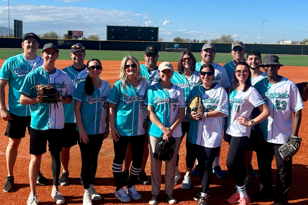 softball group photo